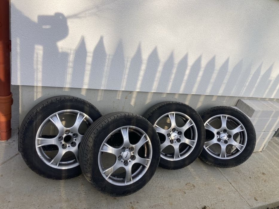 Set Roti 205/ 55 R16 ( Anvelope 2024 Vara Goodyear + Jante Aliaj)
