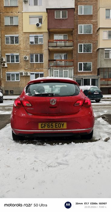 Opel astra 1.4i 2015г.