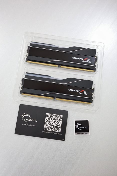 G.Skill Trident Z5 NEO RGB Black 32GB DDR5 (2x16GB) 6000MHz CL36 EXPO.