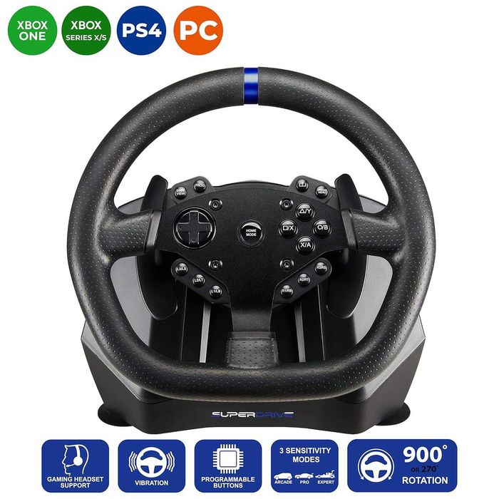 Волан SuperDrive Racing Wheel SV 950 за PS4,Xbox Serie X,Xbox One и PC