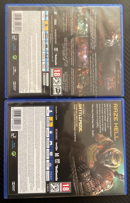 Doom Eternal Doom 2016 PS4 PS5 в перфектно състояние