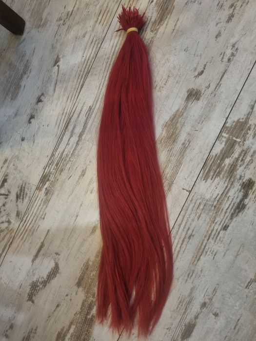 Кератинови кичури, Естествена коса