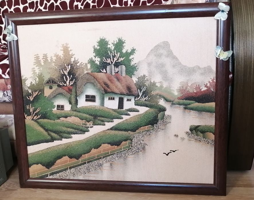 Картина из песка