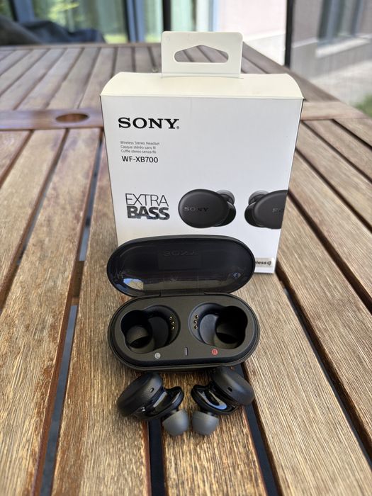Sony WF-XB700 – безжични слушалки с EXTRA BASS, като нови