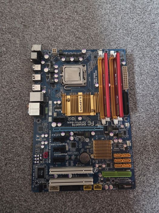 Placa de baza gigabite ga-ep45 ds3l