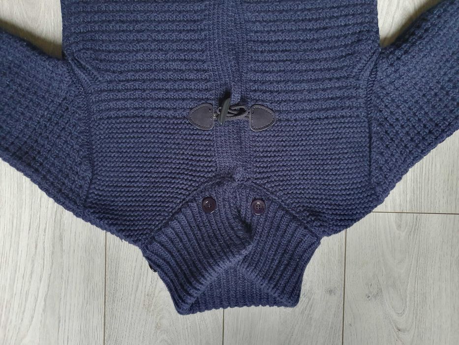 Jacheta tricotata VNECK - Made in Italy (80% wool) - Marimea 48 (M)