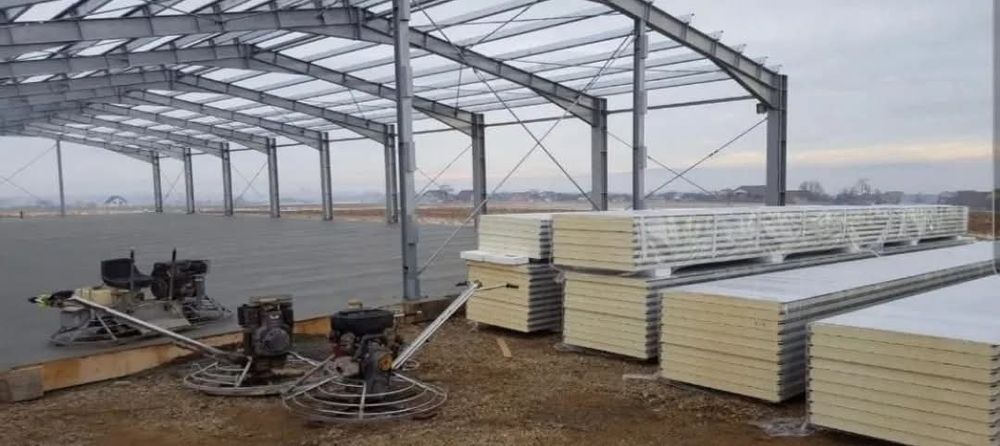 Vând structură metalică hala orice dimensiune dorită pe comandă.