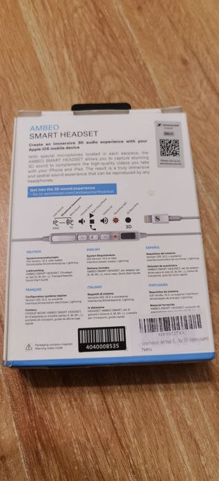 Sennheiser ambeo smart headset