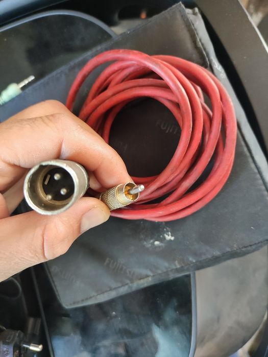 Cablu audio xlr tata la mini jack 3.5 mm rca