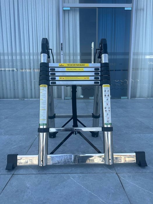 Narvon teleskop nikel, narvon, лестница, телескопическая лестница