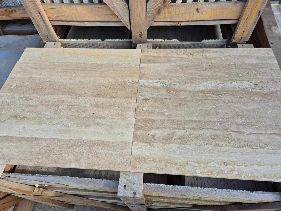 Travertin mixt vein cut 10x61 cm