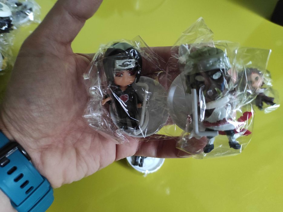 Lot figurine NARUTO Sasuke Gaara Uchiha Madara 6 buc