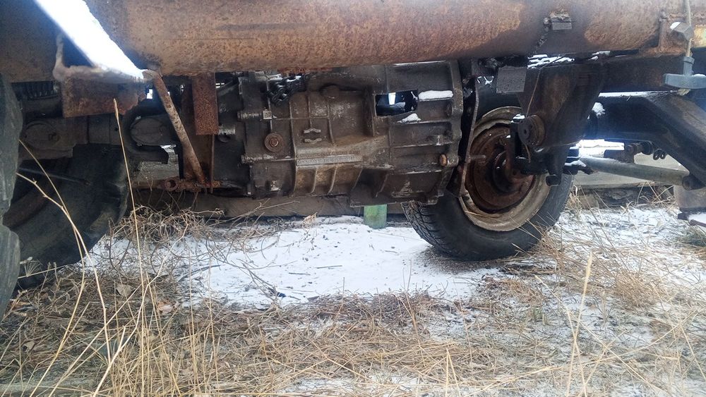 Самодельный трактор