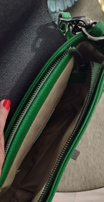 Poseta din piele naturală