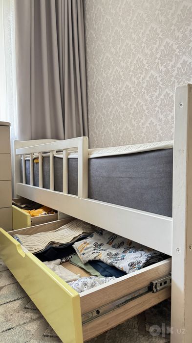 Детская кровать с ортопедическим матрасом от Sleep VIP
