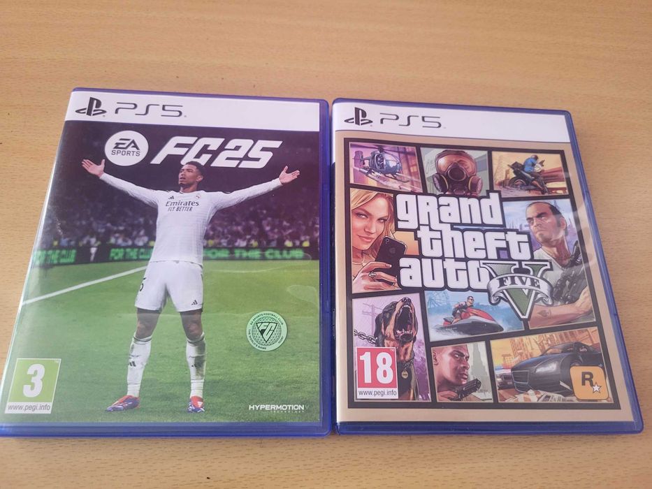 Fc25 и gta5 за ps5
