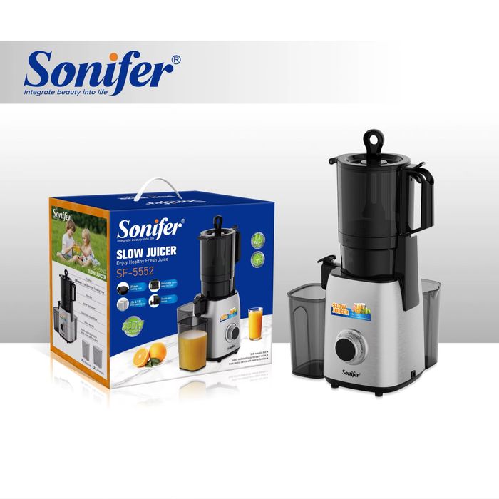Шнек! Соковыжималка Sonifer SF-5552