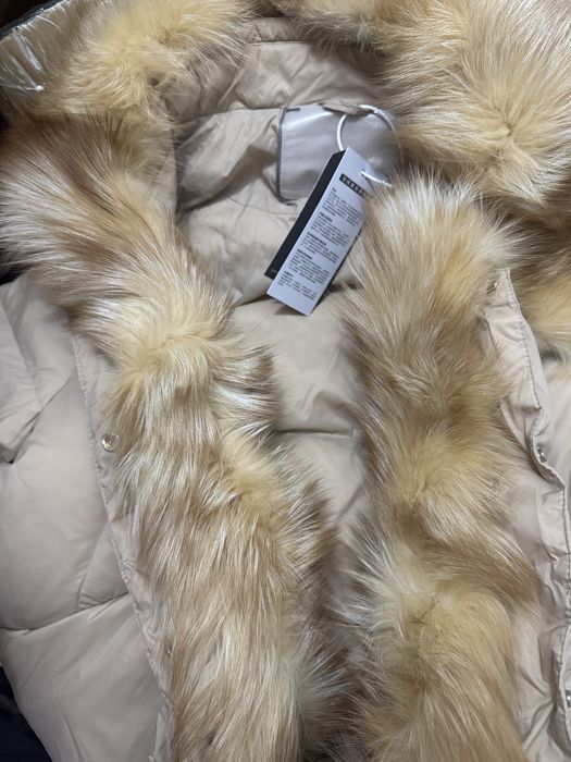 Куртка с лисьим мехом