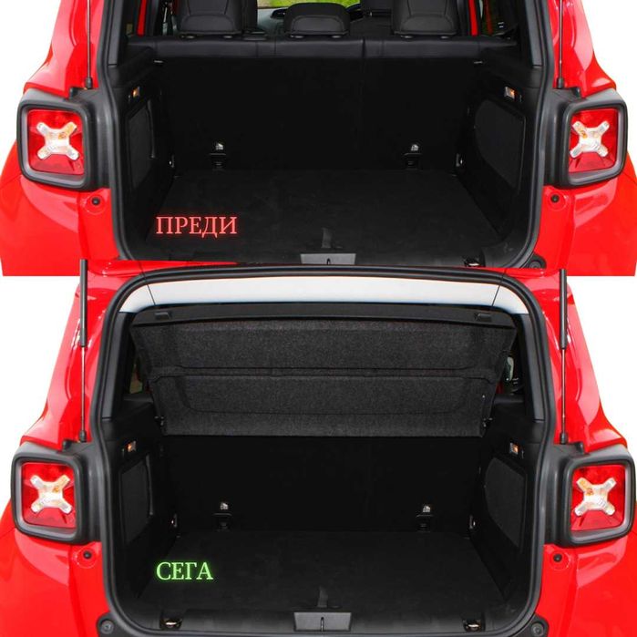 Кора за багажник на Jeep Renegade 2015 - 2022 (НОВА)
