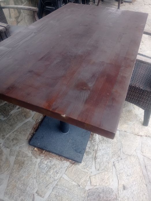 Масивна дървесина маса