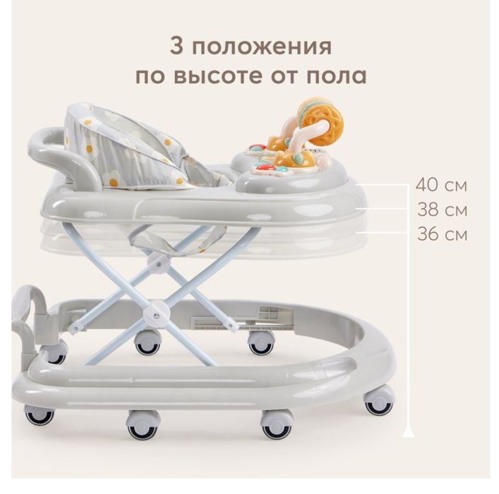 Ходунки- каталка Happy baby