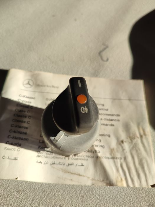 включатели фар на Мерседес 124