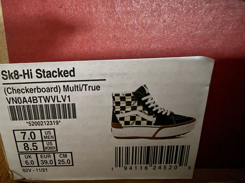 Обувки VANs 39 номер високи