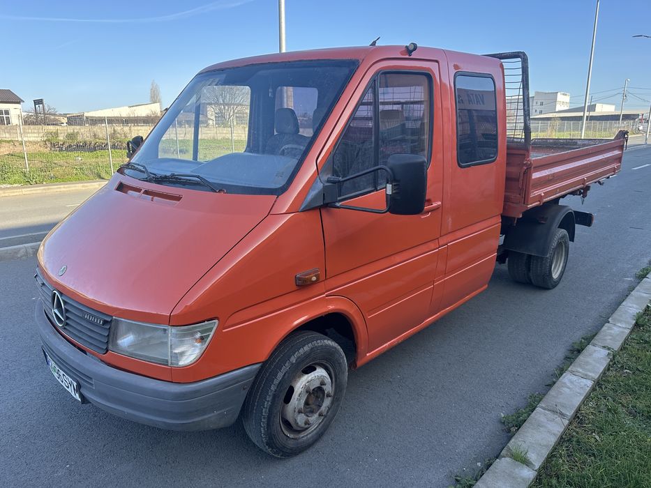 Basculanta 3 parti Sprinter/Punte dubla/1998/2.3TD/7Locuri/Fisc-5.000€