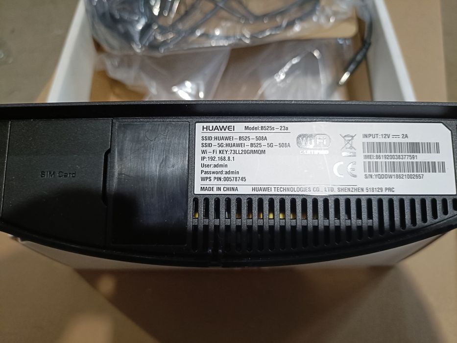 Роутер Huawei B525 4G LTE Cat.6