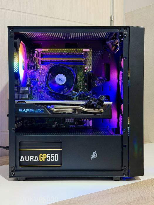 Геймърски компютър i5 4460,RX570, 8GB