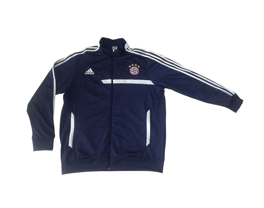Горнище Яке adidas FC Bayern München Байерн Мюнхен сезон 2013/14 Размер XL Винтидж Ново Без Етикет