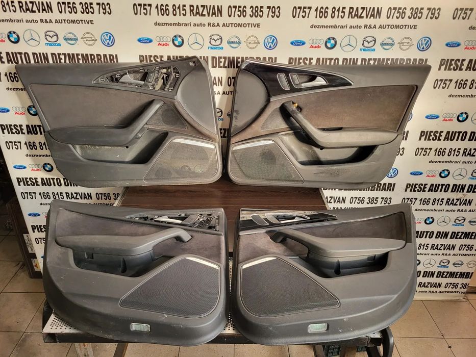 Fete Fata Tapiterie Usa Fata Spate Audi A6 C7 Dupa 2012 - Dezmembrez Audi A6 C7 - Dezmembrari Arad