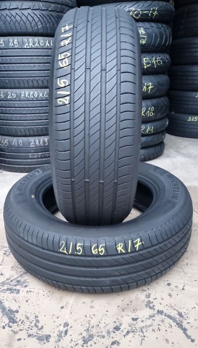 2 Anvelope Vară Michelin Primacy4  215 65 R17 Impecabile DOT5123.