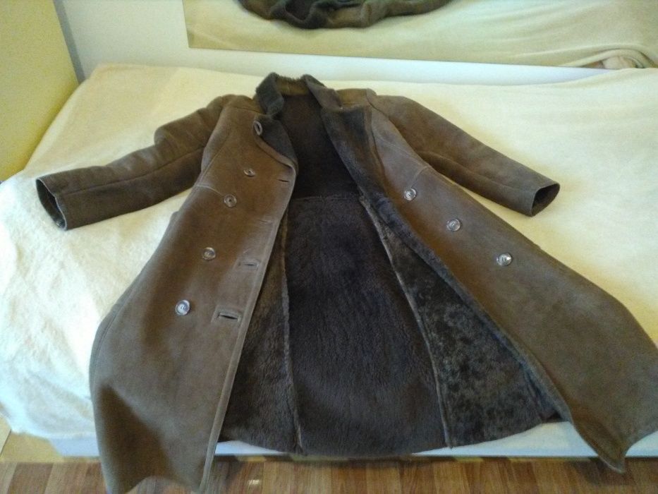 jeaca, jacheta palton blana naturala din canada si schimb