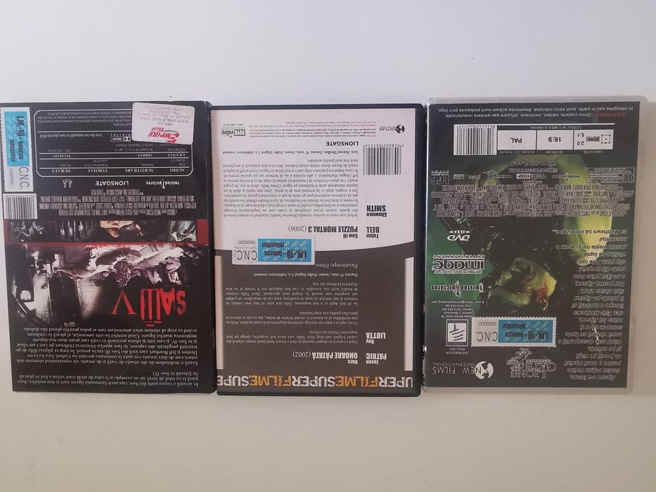 TOP 100 FILME Horror Thrriler  - SAW 2,3,5