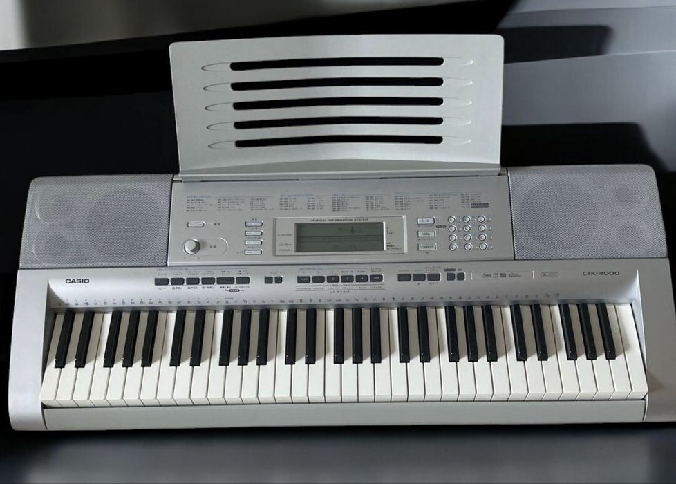 Синтезатор Casio CTK-4000 + стойка + подставка для нот