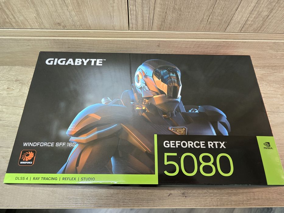 Yangi GIGABYTE GeForce RTX 5080 WindForce SFF 16G