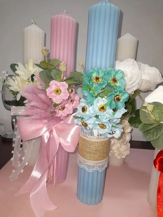 Lumănari de nuntă și pernă mireasă!