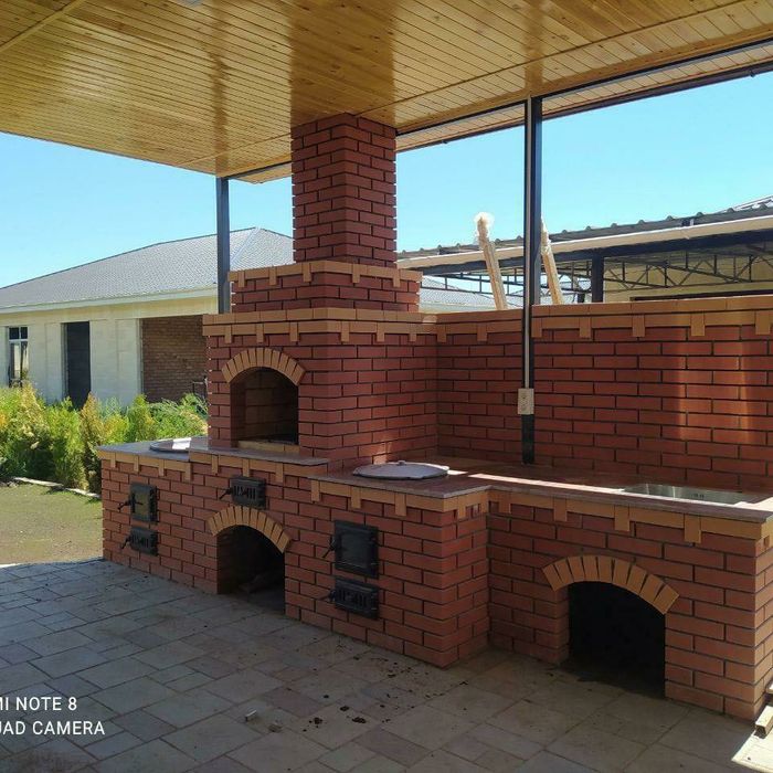 Строим. Барбекю. Очаг. Летнюю кухню.