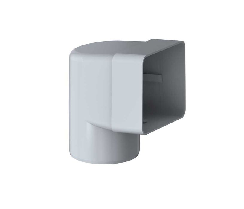 Парапетная воронка с листвоуловителем и отводом слив для кровля