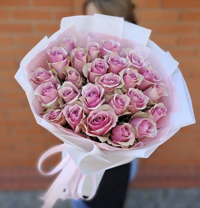 Розы голландские пионы