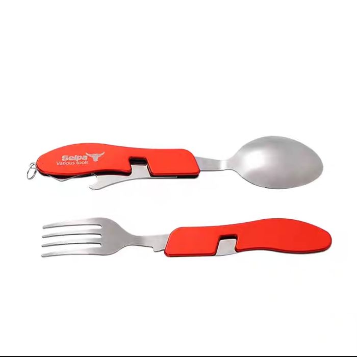 Наборы ложка вилка и ножки для кемпинг