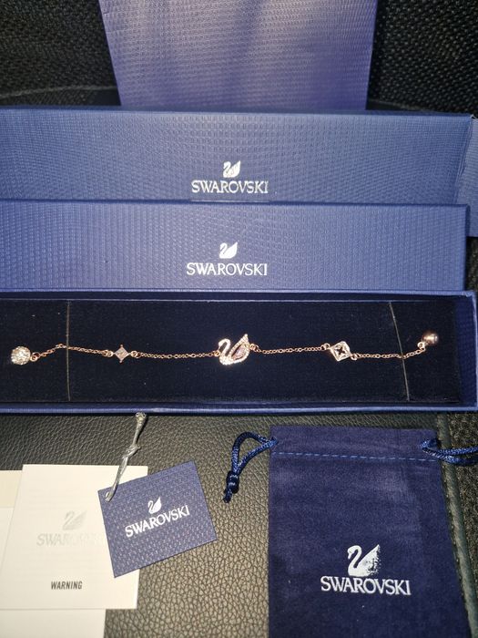Bratara  Swarovski Swan