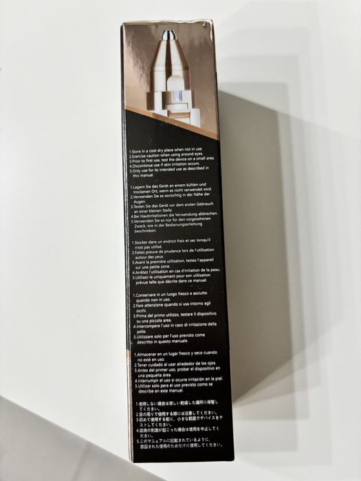 Epilator Vogcrest 2 în 1 pentru părul facial și tuns sprâncene