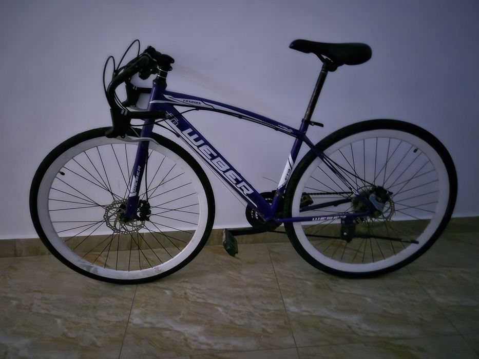 Шоссейный велосипед "weber"