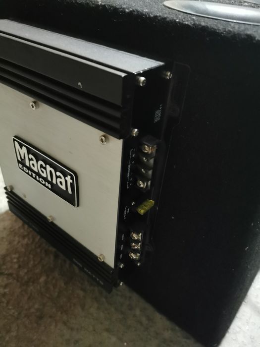 Vand subwoofer auto mac si statie magnat