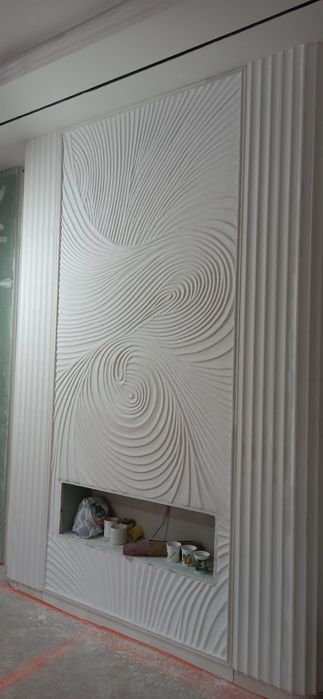 Барельеф роспись скульптура