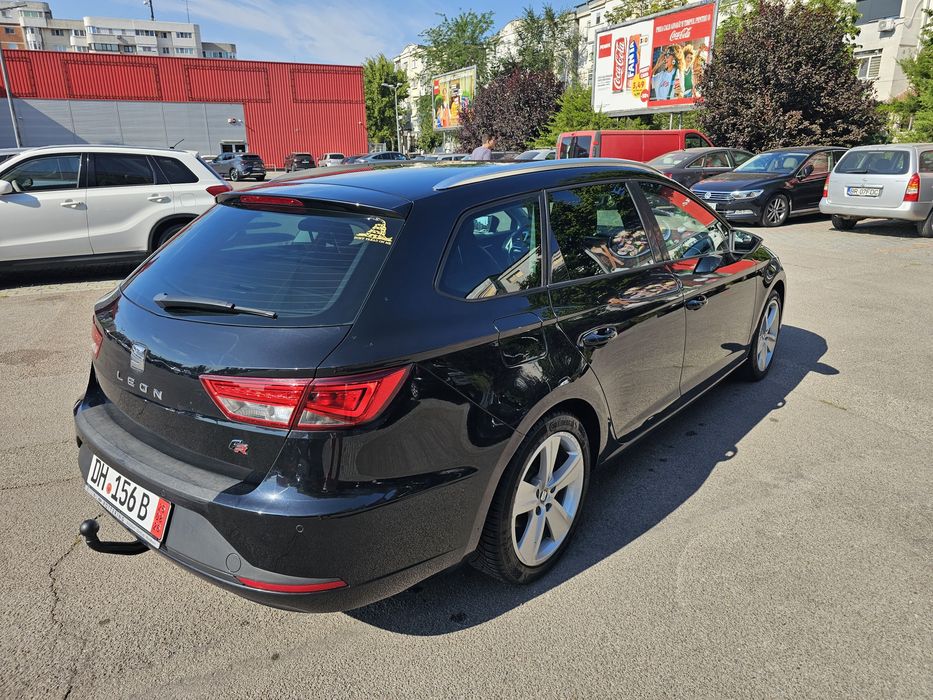 Seat Leon Pachet FR 2014 Euro 6 Automat 184 Cp Fuul Led Distronic Front Navi Jante