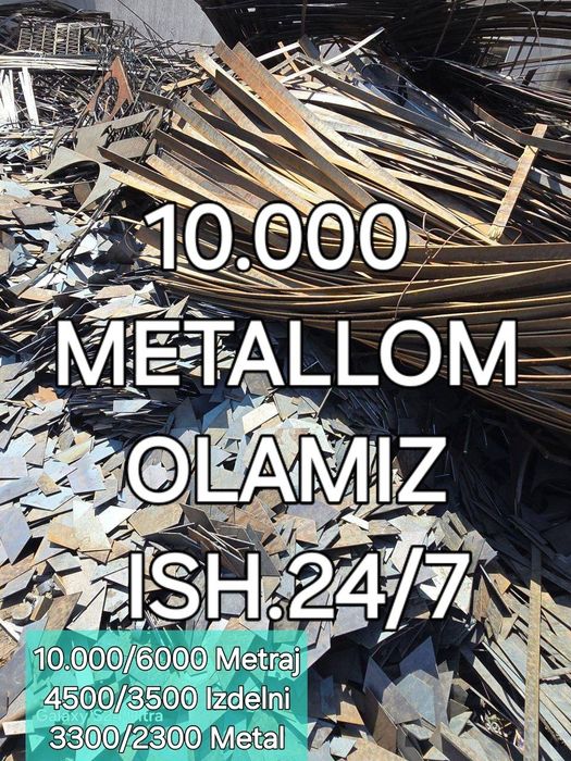 Metallom Olamiz. metallom Металолом Б/у темир терсак металом metall