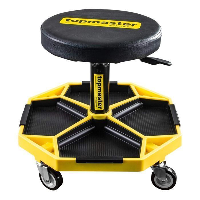 Scaun mecanic auto cu reglaj pe inaltime cu suport pentru scule - topm